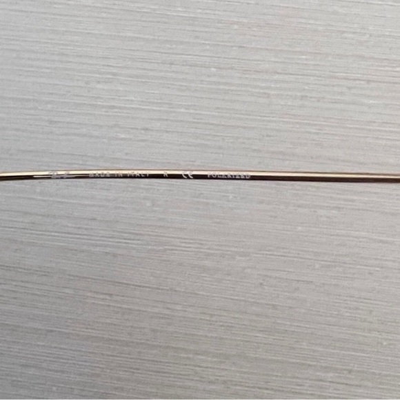 Ray Ban Sunglasses RB3025 001/M2 Polarized Aviator Large Metal 58-14 - Gold Brwn - Picture 12 of 14